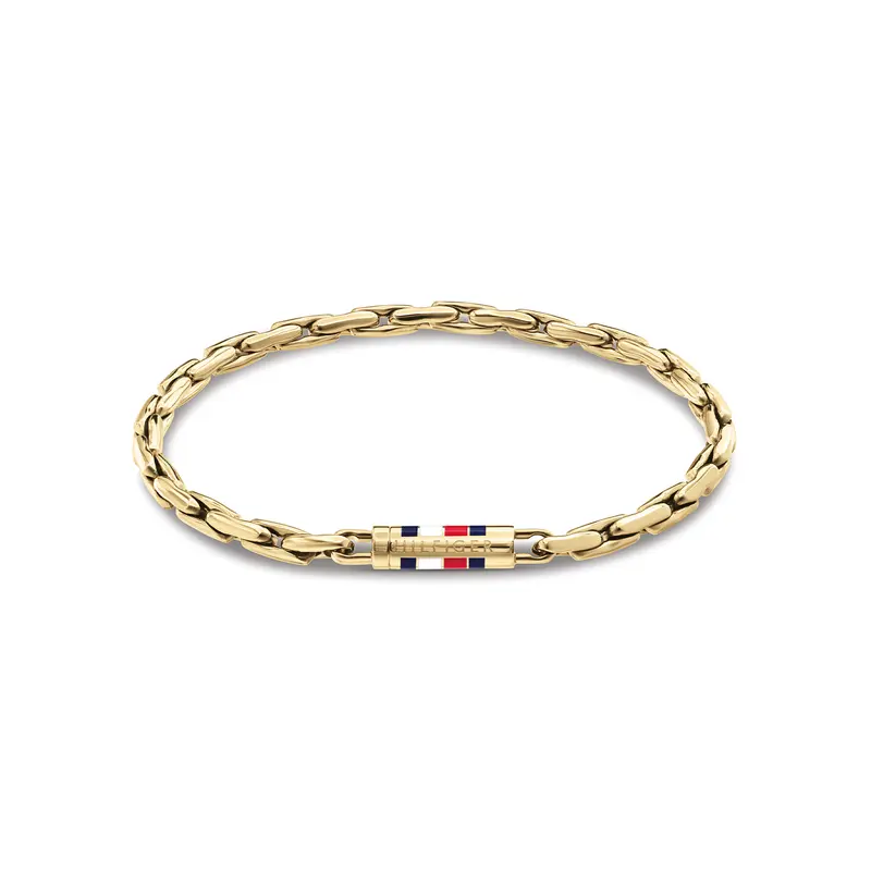 Tommy Hilfiger TJ2790748 Heren Armband Goudkleurig