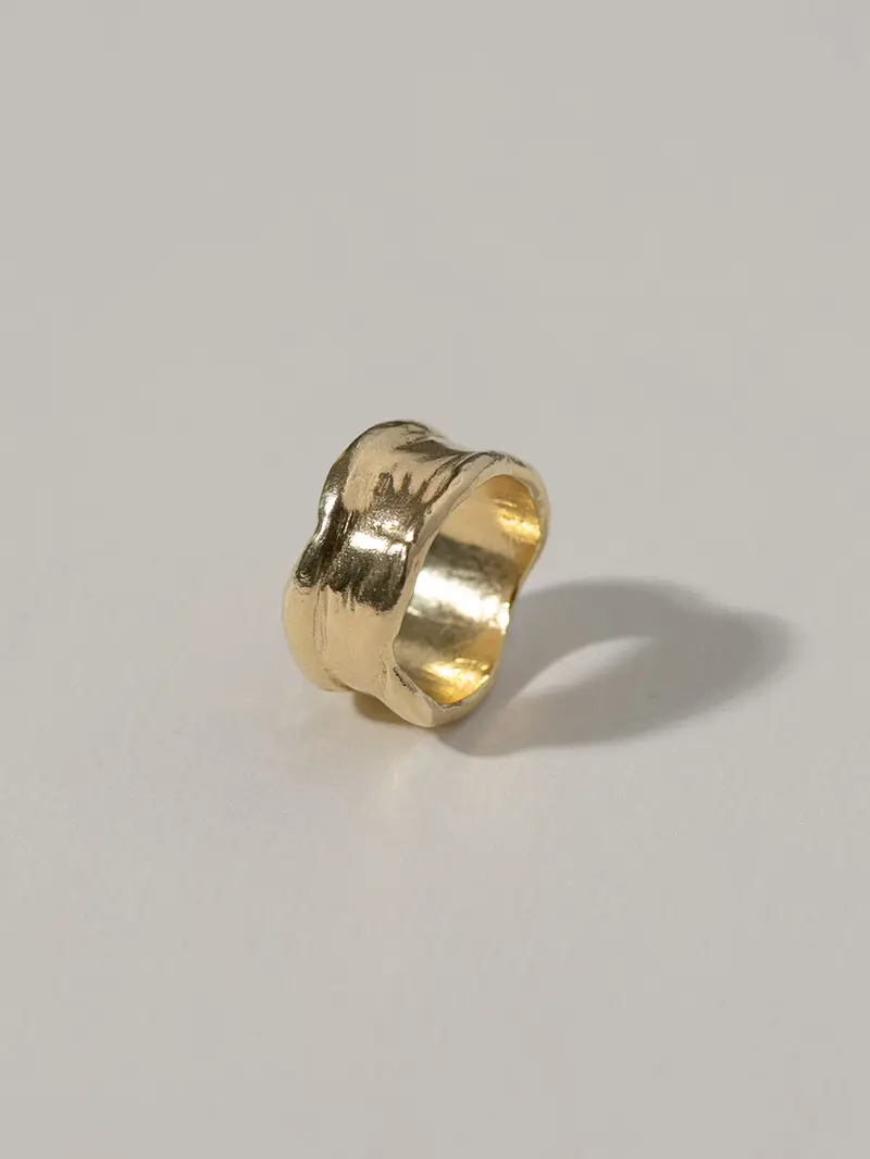 Tough enough | Gold Plated Silver