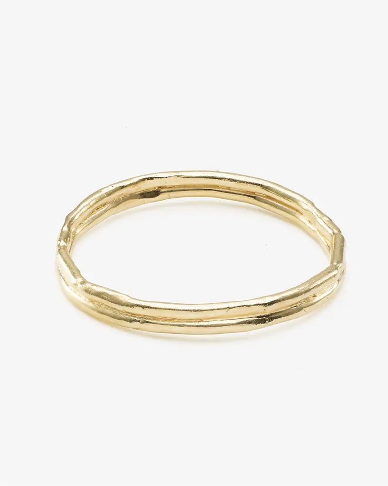 Twins | Gold Plated Silver