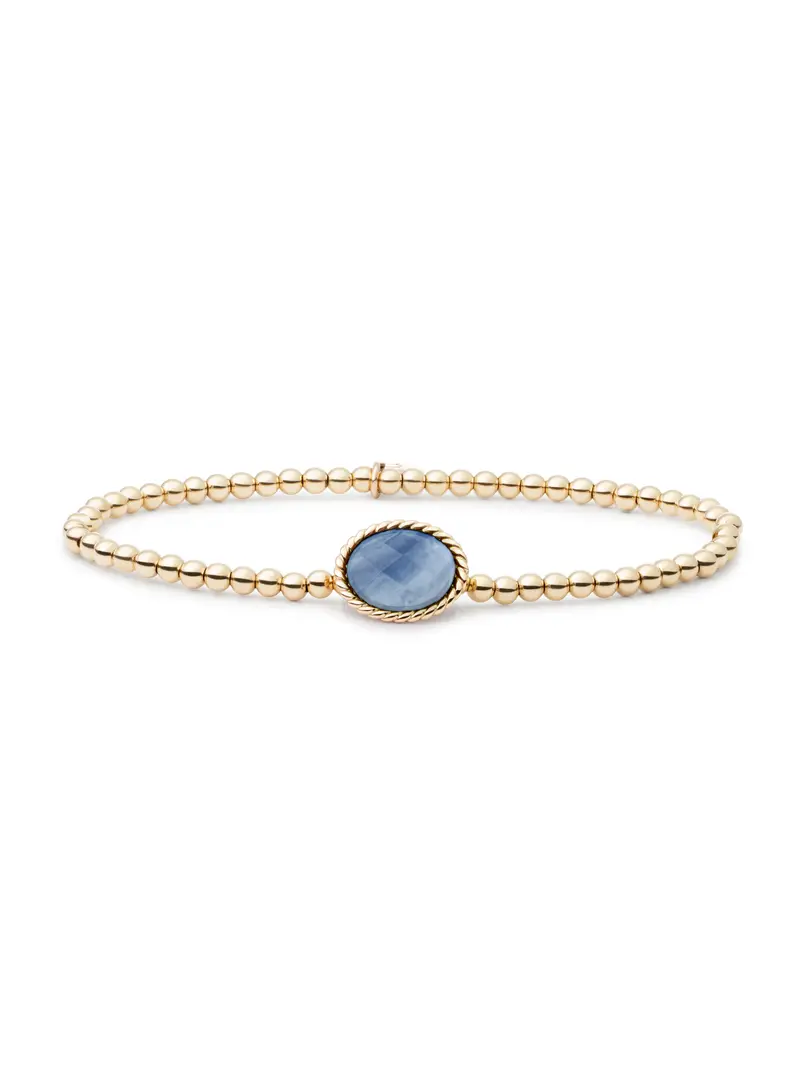 Twist Armband Blue Aventurine