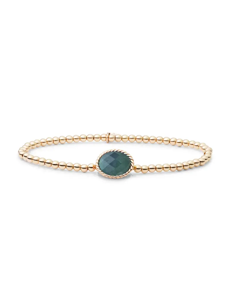 Twist Armband Labradorite