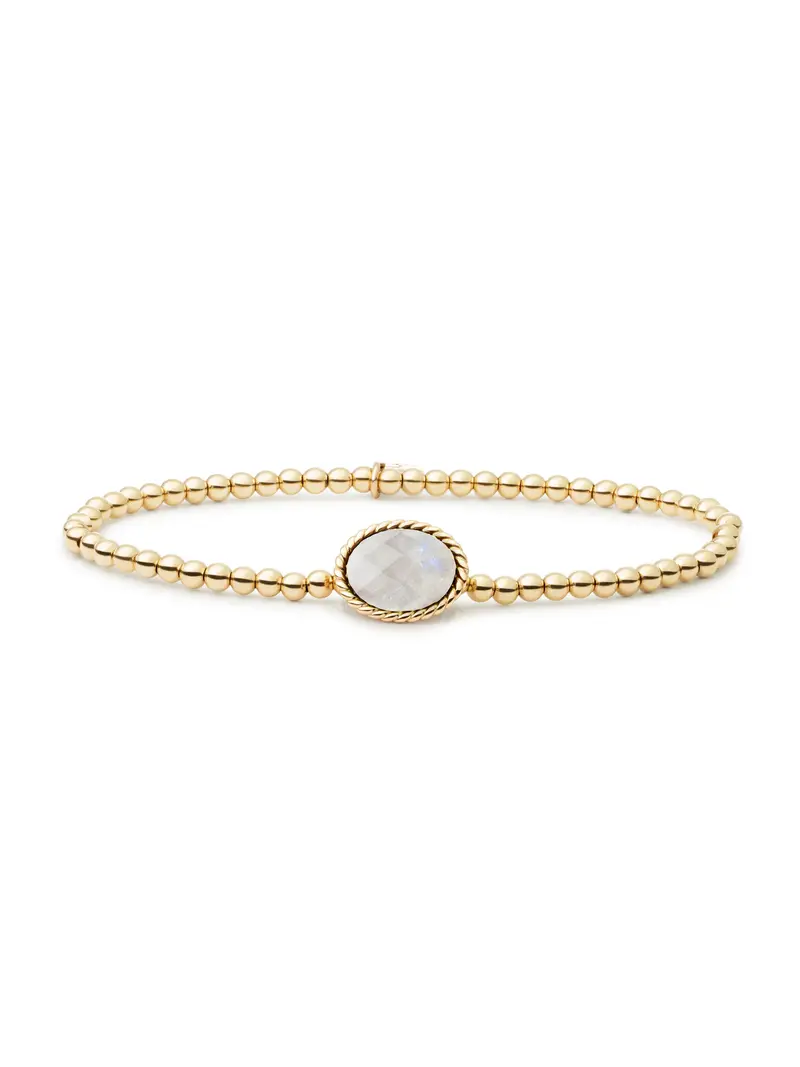 Twist Armband Moonstone