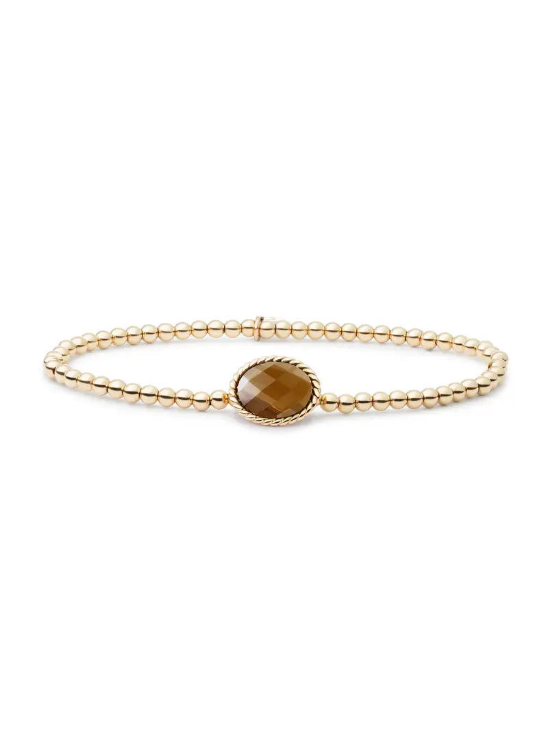 Twist Armband Smoky Quartz