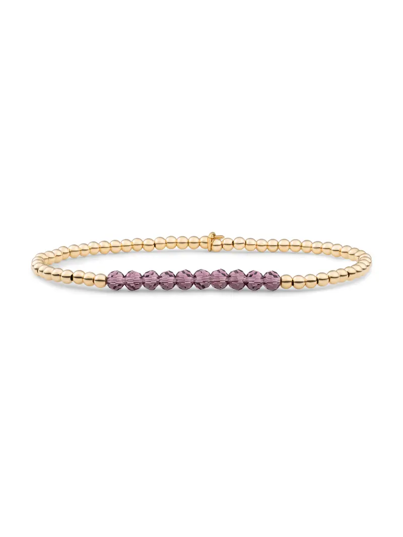 Universe Armband Aubergine Quartz