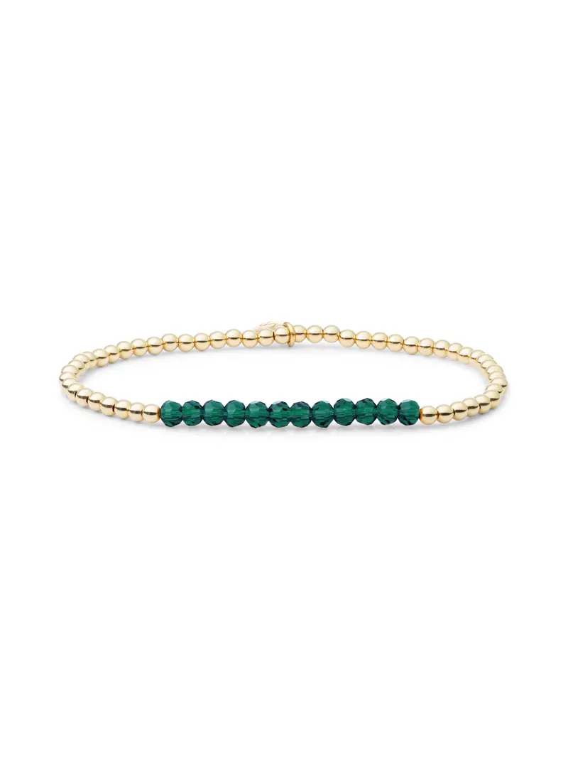Universe Armband Petrol Green Quartz