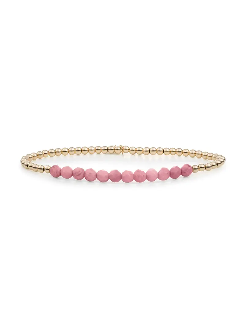 Universe Armband Pink Rhodonite