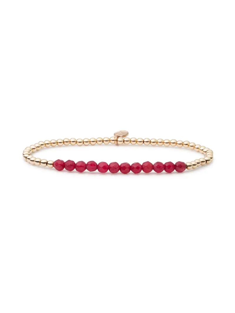 Universe Armband Red Jade