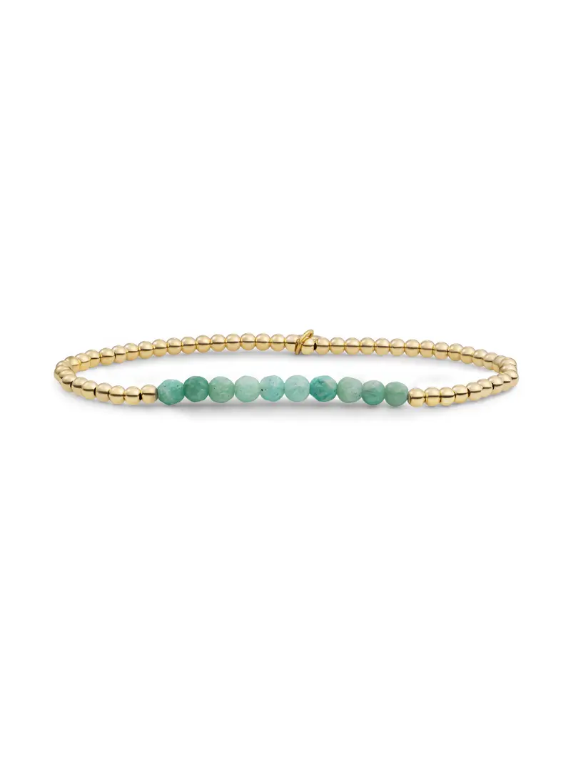 Universe Armband Rich Green Amazonite