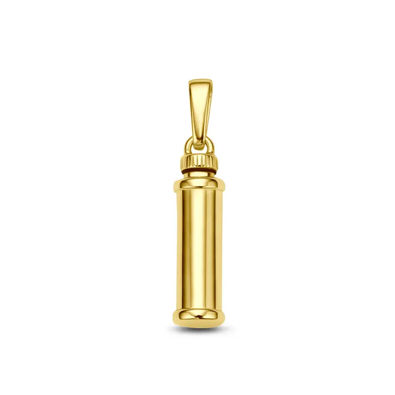 Urnhanger poli 9K geelgoud 19 mm