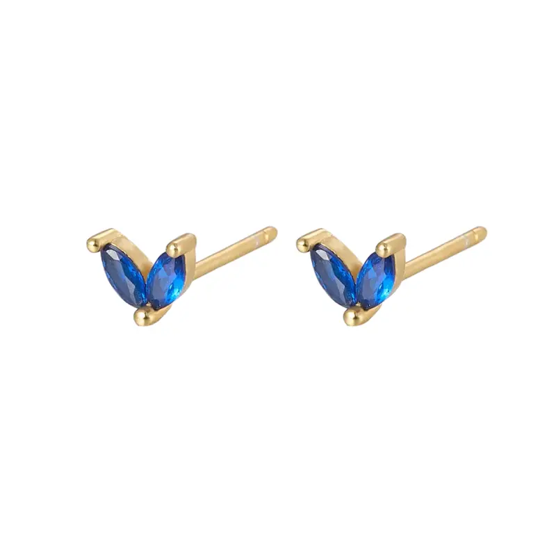Vera studs blauw