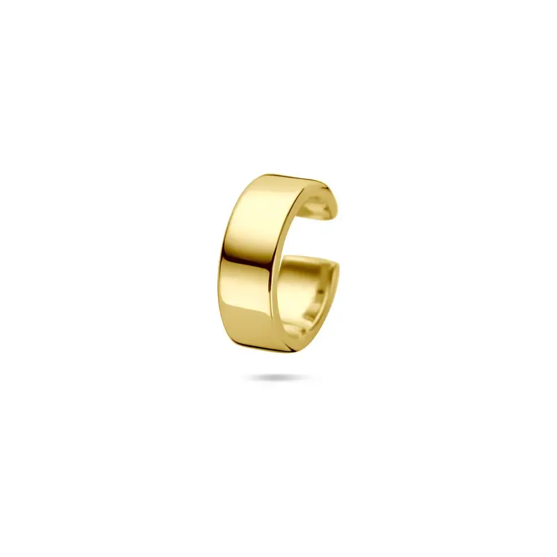 Verguld zilveren ear cuff – Dames Oorbellen