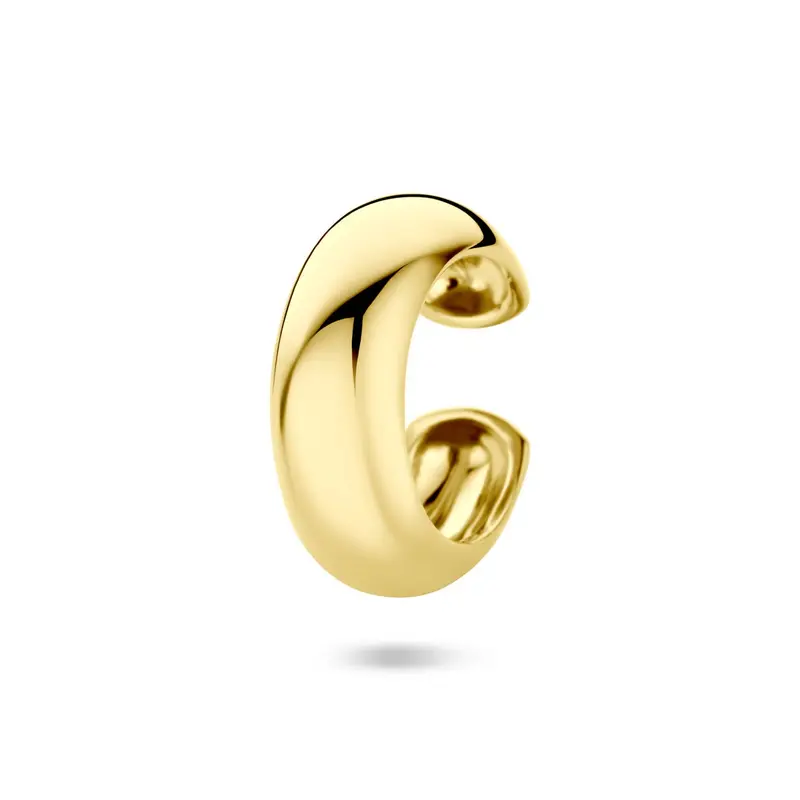 Verguld zilveren earcuff