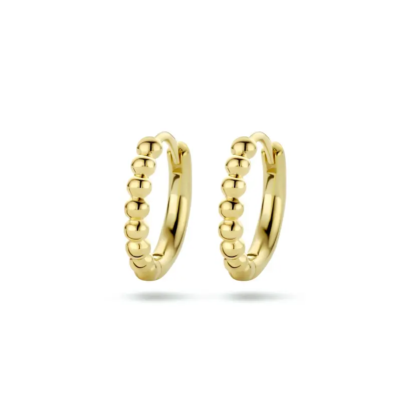 Verguld Zilveren Klapoorringen – 2.3 mm