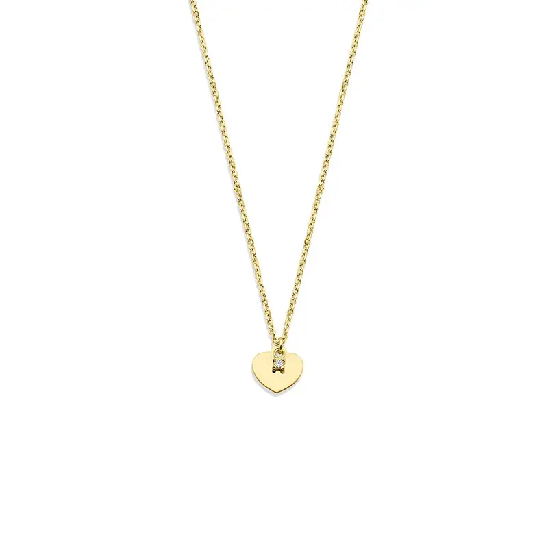 Vergulde ear cuff geel – 925 zilver