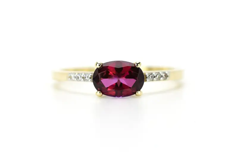 VerOna 14K Gold Alzira Topaas Ring