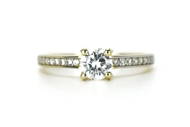 VerOna 14K Gold Swarovski Verla Ring