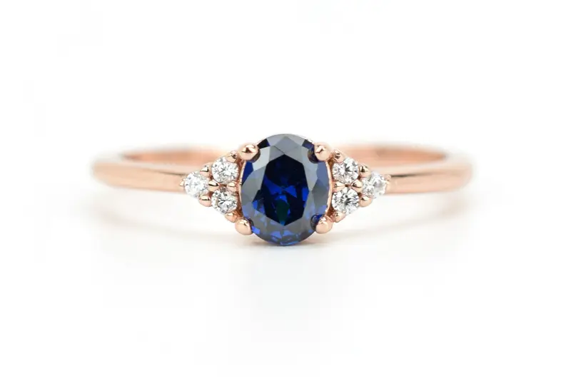 VerOna Alexia Saffier Ring