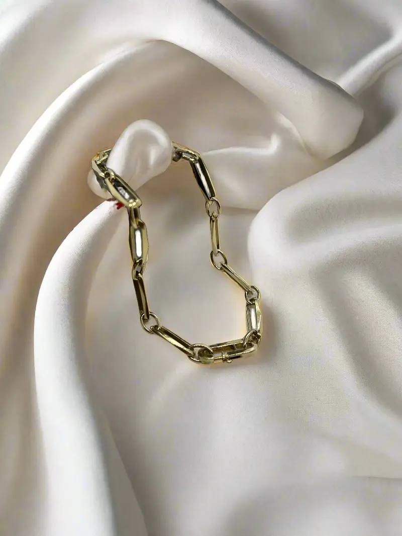 vintage gouden armband 14k closed forever 7.7gr