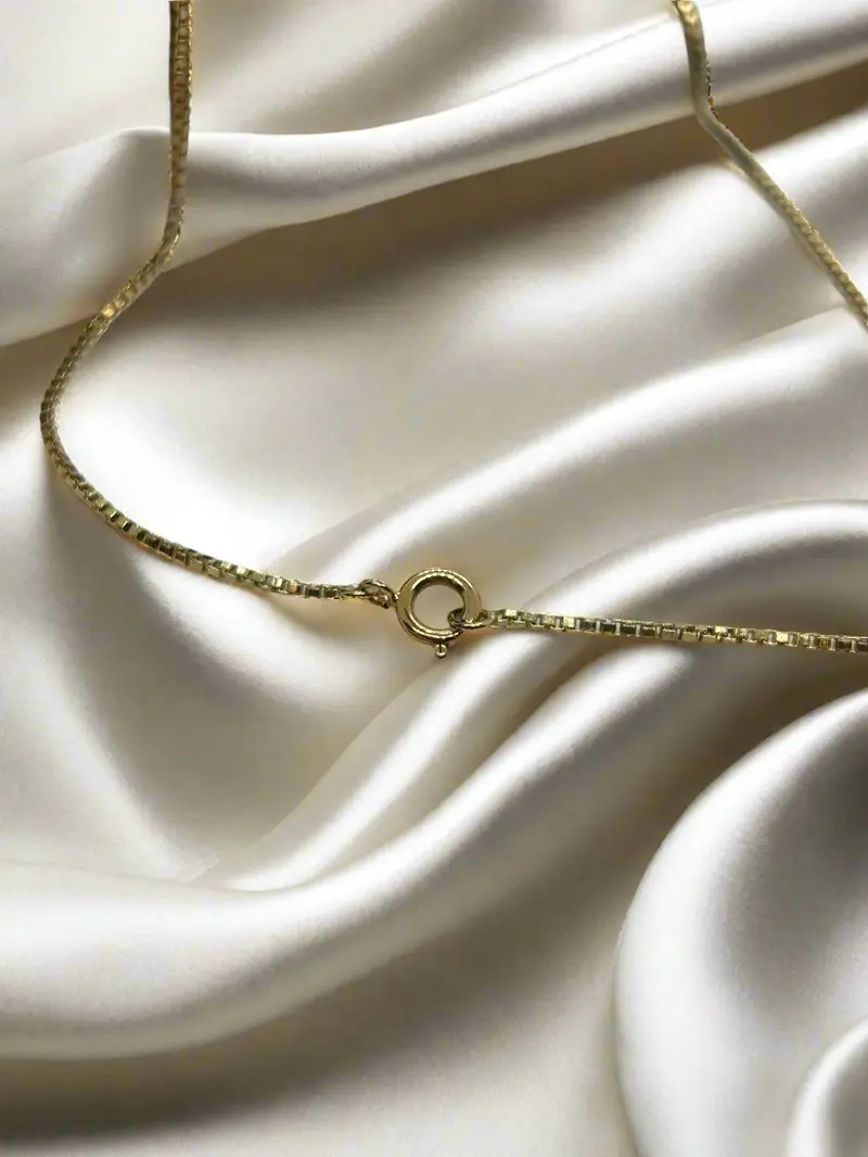 vintage gouden collier 60cm 18K venetiaans 4.5gr