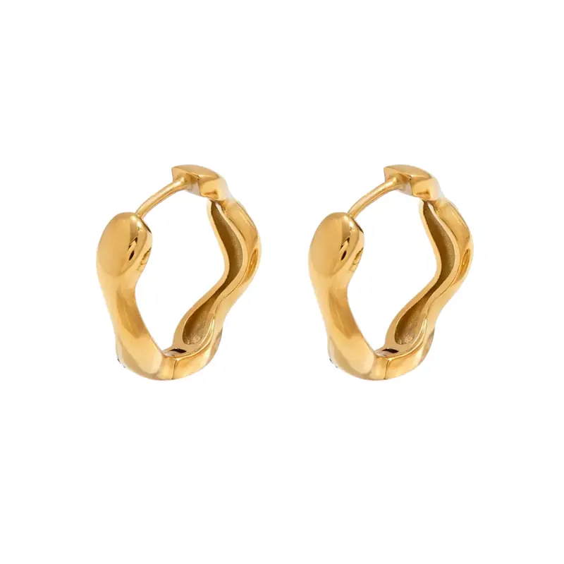 Wavy hoops