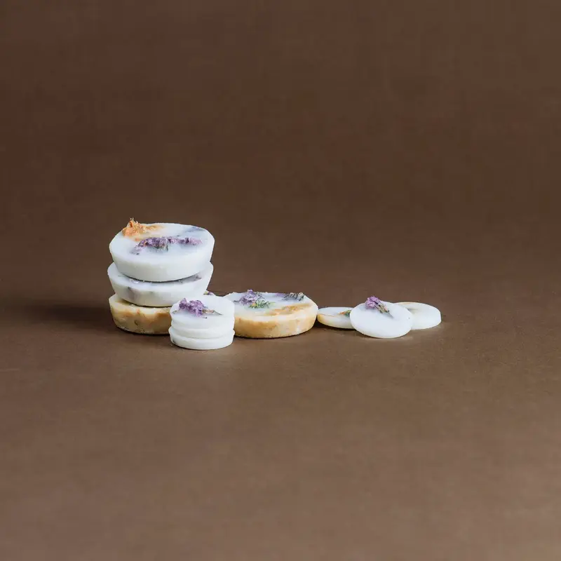 Wild Flower Scented Soy Wax Rounds