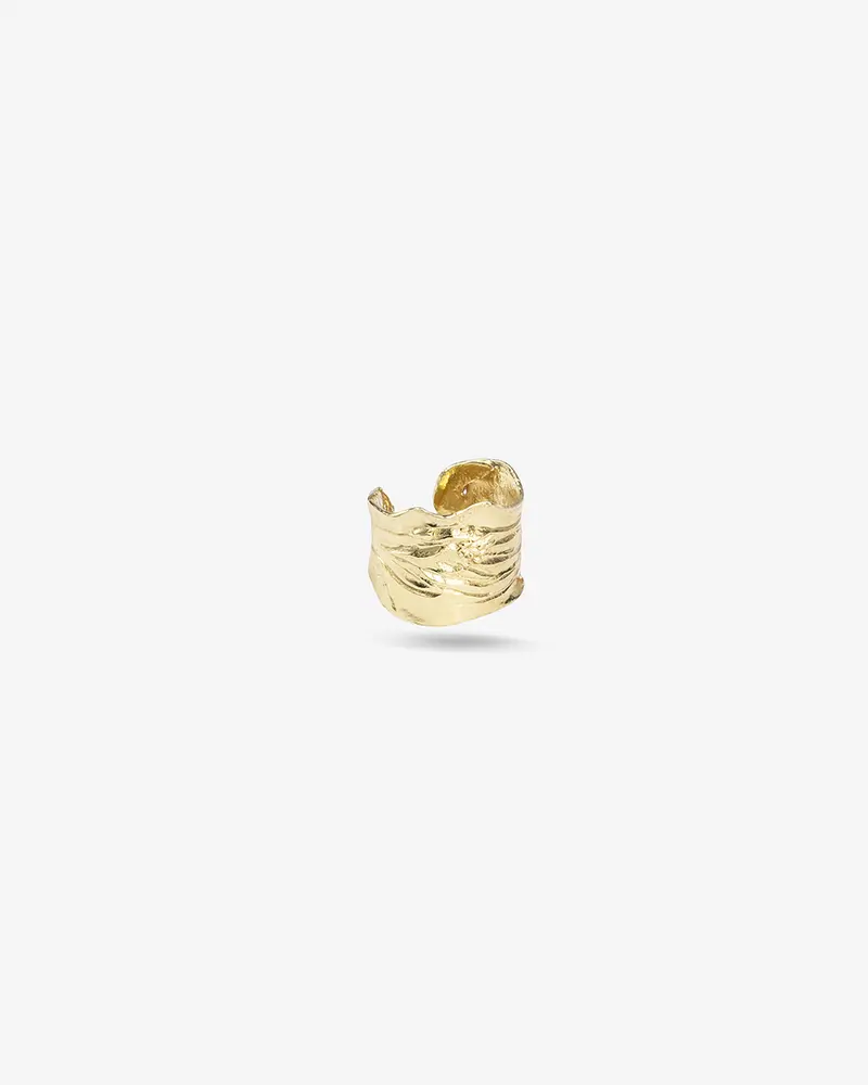 Wild tides | Gold Plated Silver