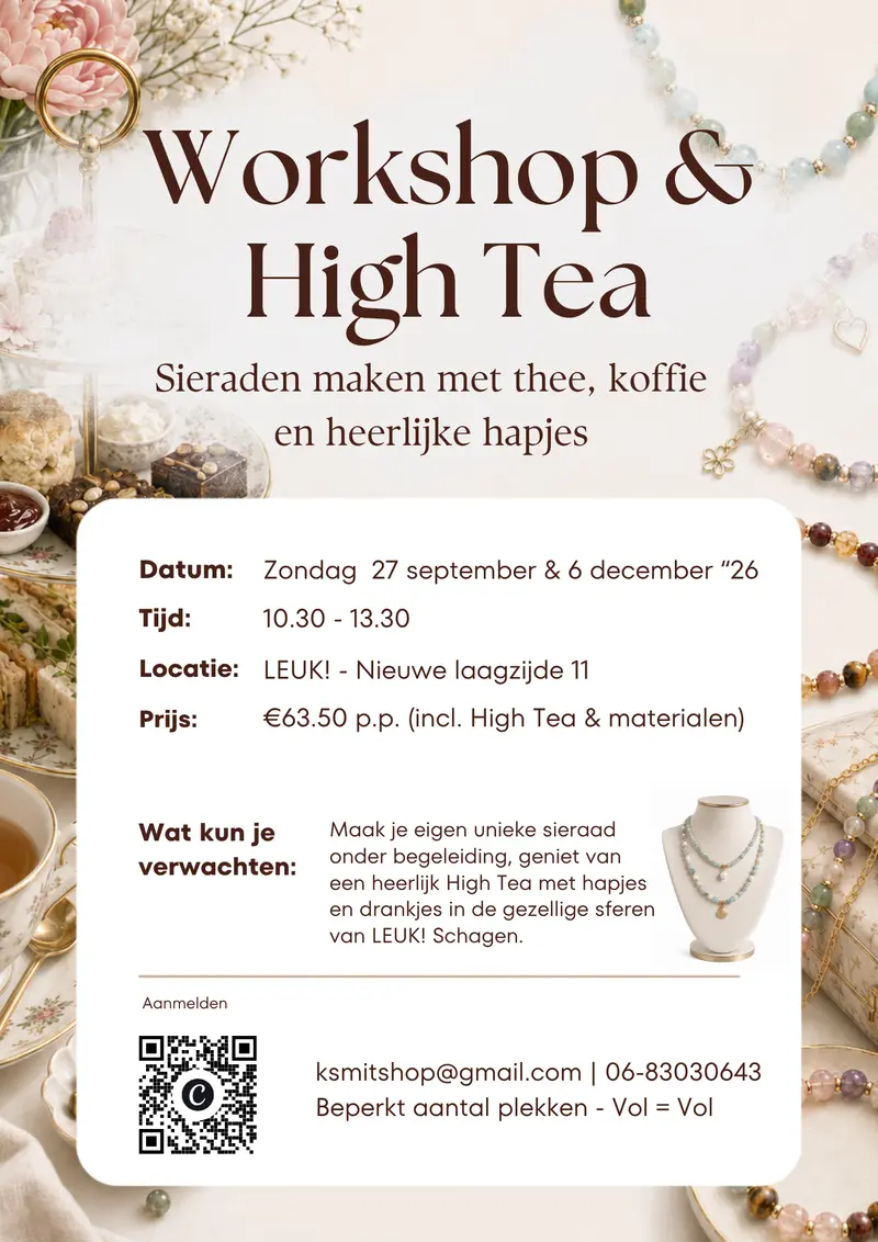 WORKSHOP LEUK! Schagen