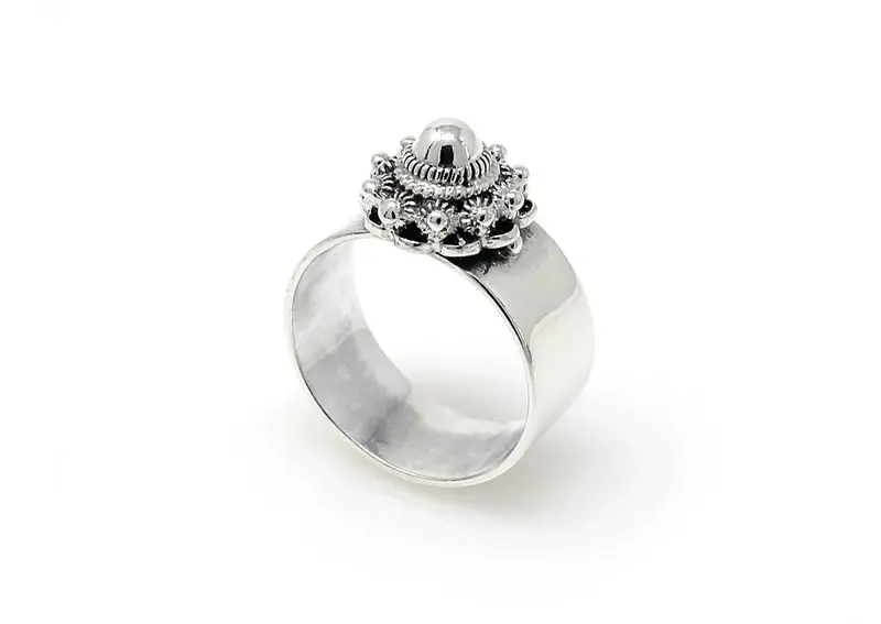 Zeeuwse Knoop Ring Zilver nr12