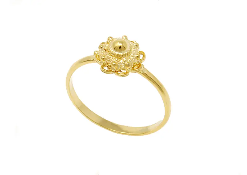 Zeeuwse Knop Ring Goud