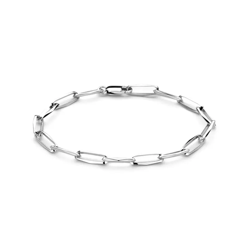 Zilveren Closed Forever armband 5mm – Gerhodineerd