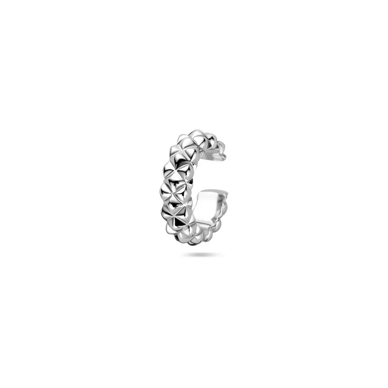 Zilveren ear cuff – gerhodineerd 925 zilver