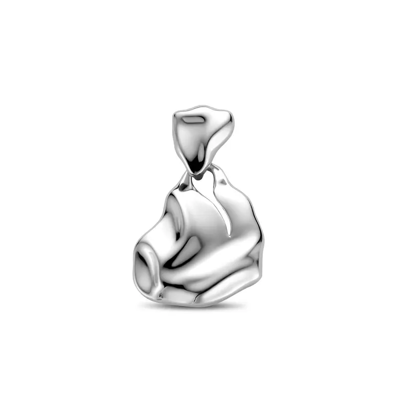 Zilveren hanger – gerhodineerd 925 zilver, 22x16 mm