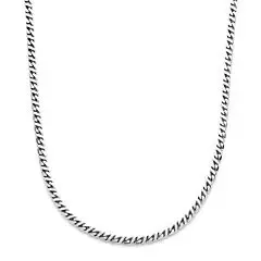 Zilveren heren ketting – Gerhodineerd gourmette collier 5,2 mm