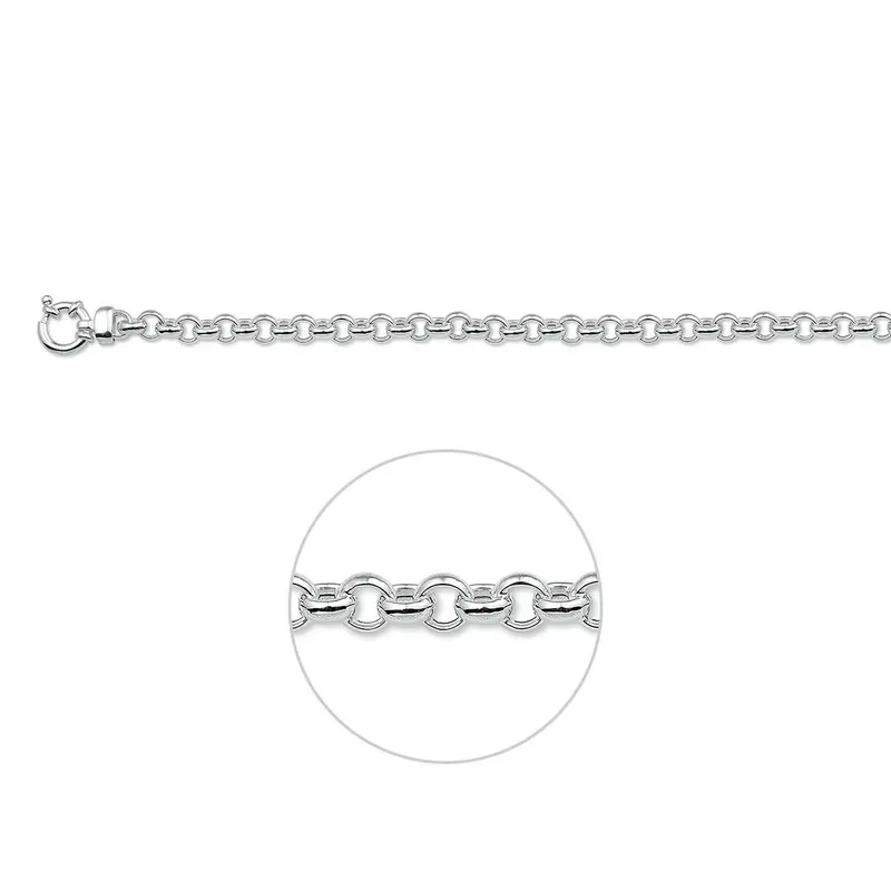 Zilveren Jasseron Armband