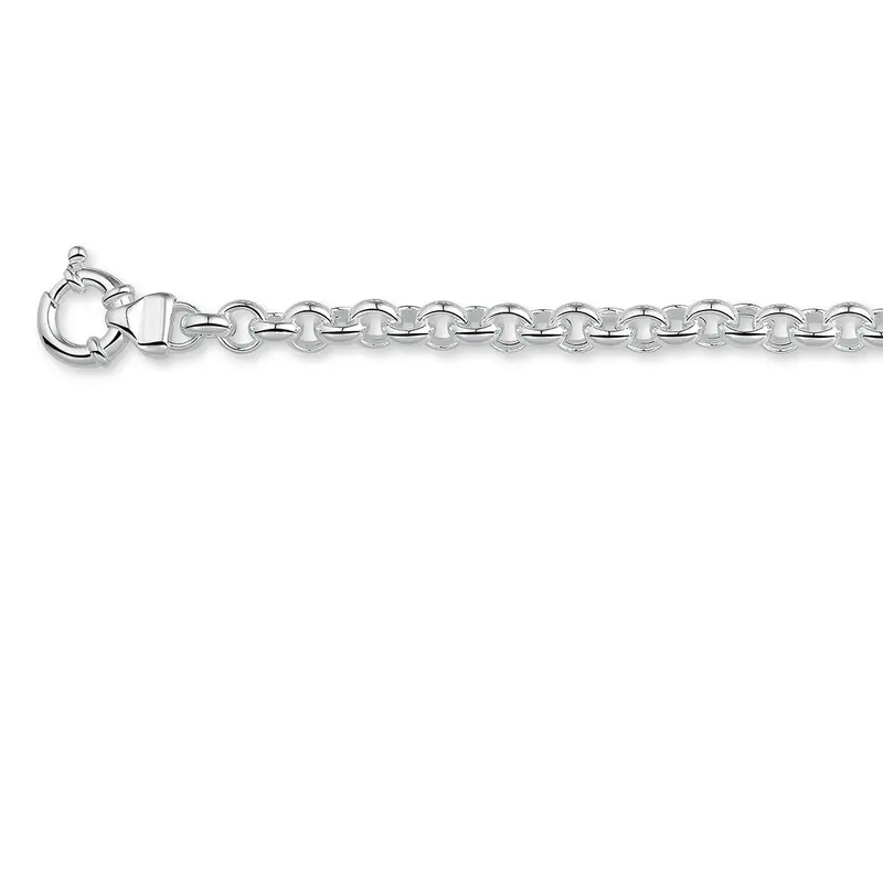Zilveren Jasseron Ketting Zonder Hanger