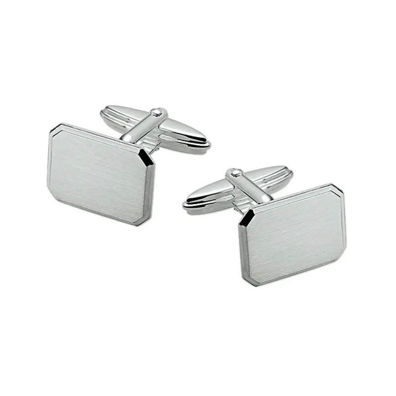Zilveren Manchetknopen voor Heren 12,5 x 16,5 mm – 1005304
