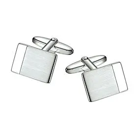 Zilveren Manchetknopen voor Heren 12 x 17,5 mm – 1017653