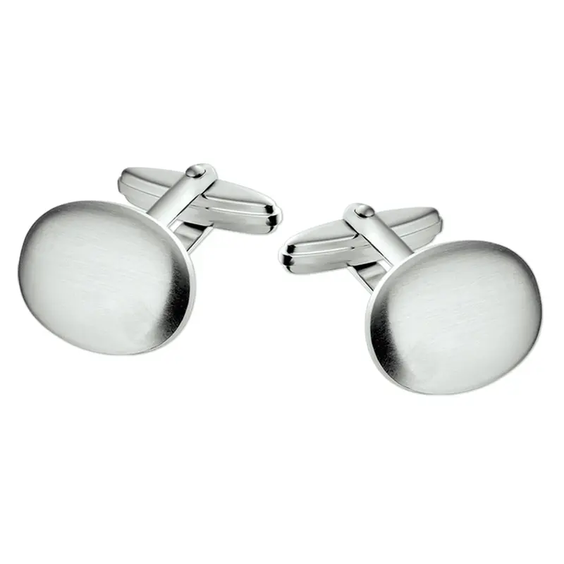 Zilveren Manchetknopen voor Heren 14 x 19 mm – 1016542