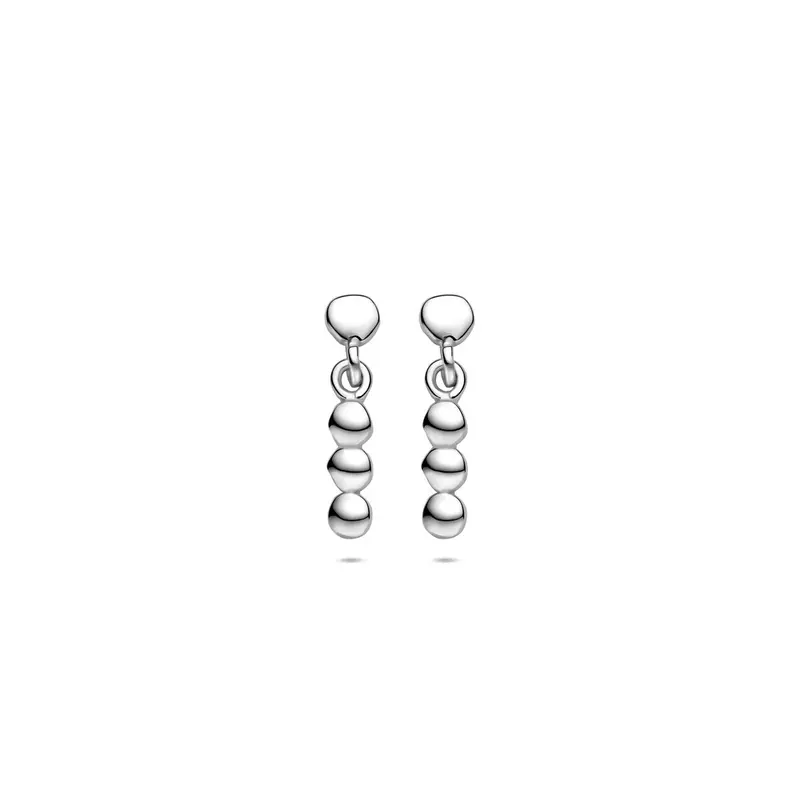 Zilveren oorhangers – gerhodineerd 925 zilver