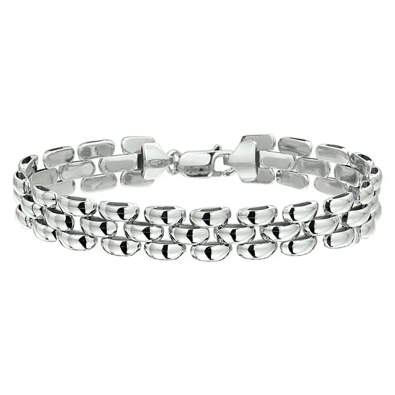 Zilveren panter armband – gerhodineerd 925