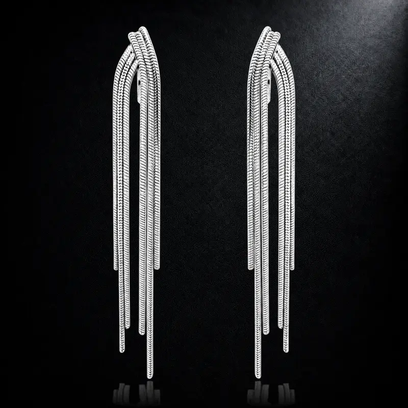 Zilverkleurige Filigrana Clip oorbellen