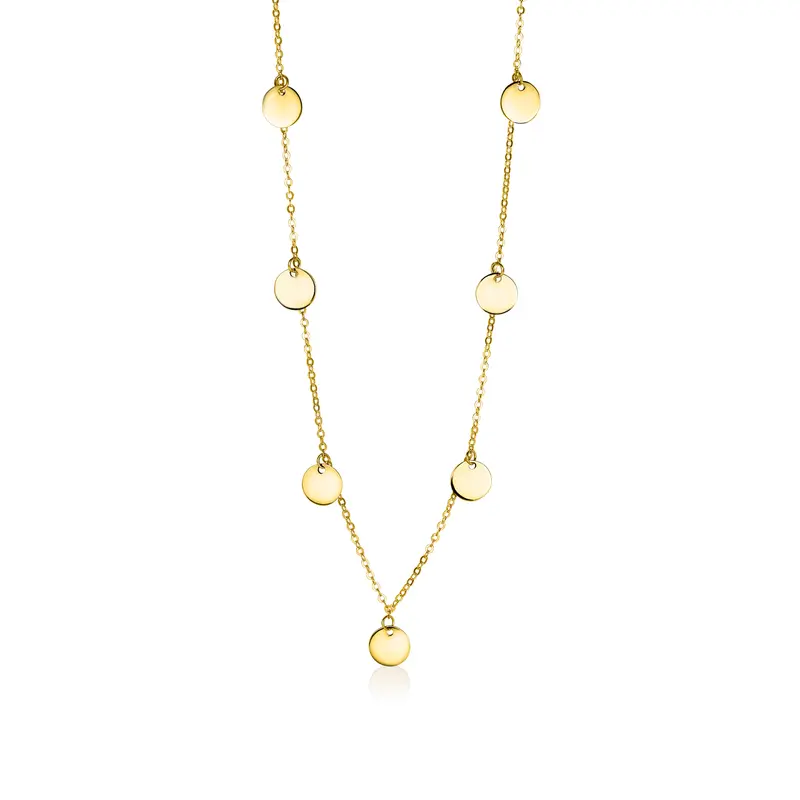 ZINZI 14K Gouden Ketting ZGC167