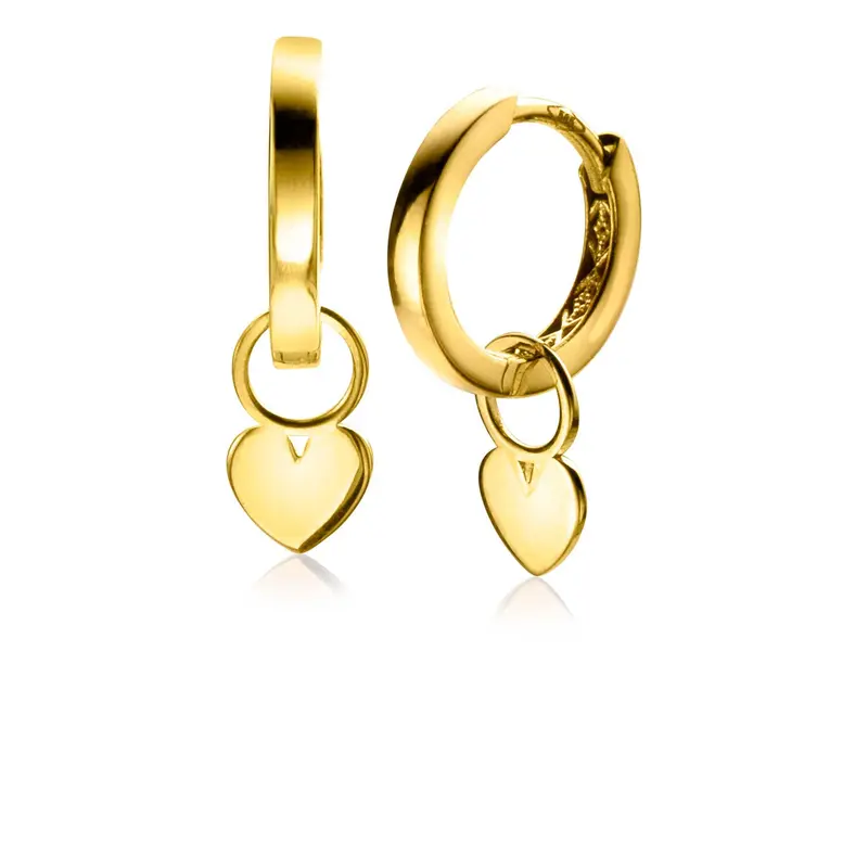 ZINZI 14K Gouden Oorbedels ZGCH389