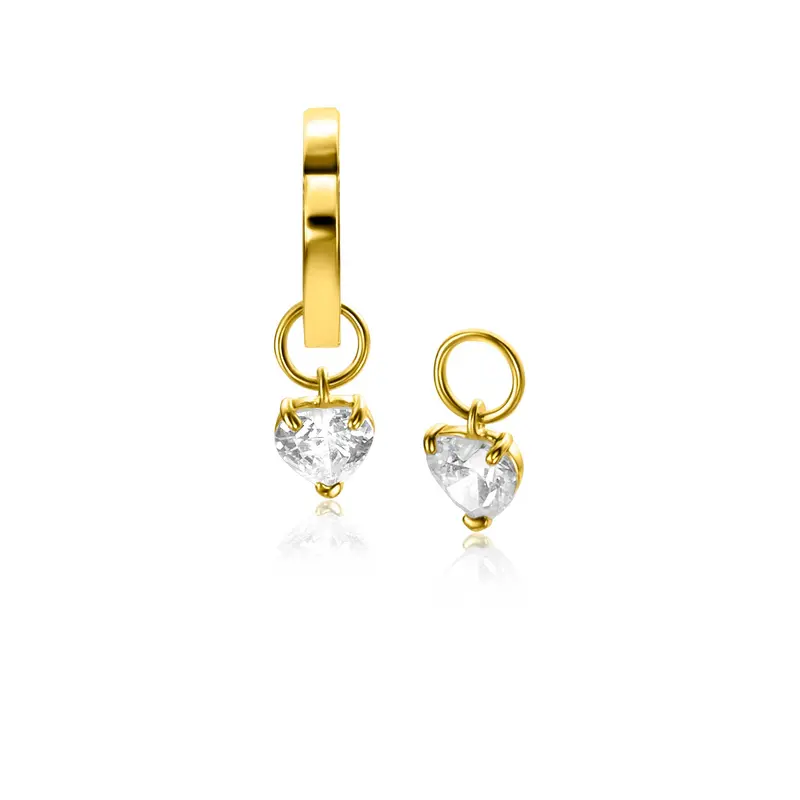 ZINZI 14K Gouden Oorbedels ZGCH422