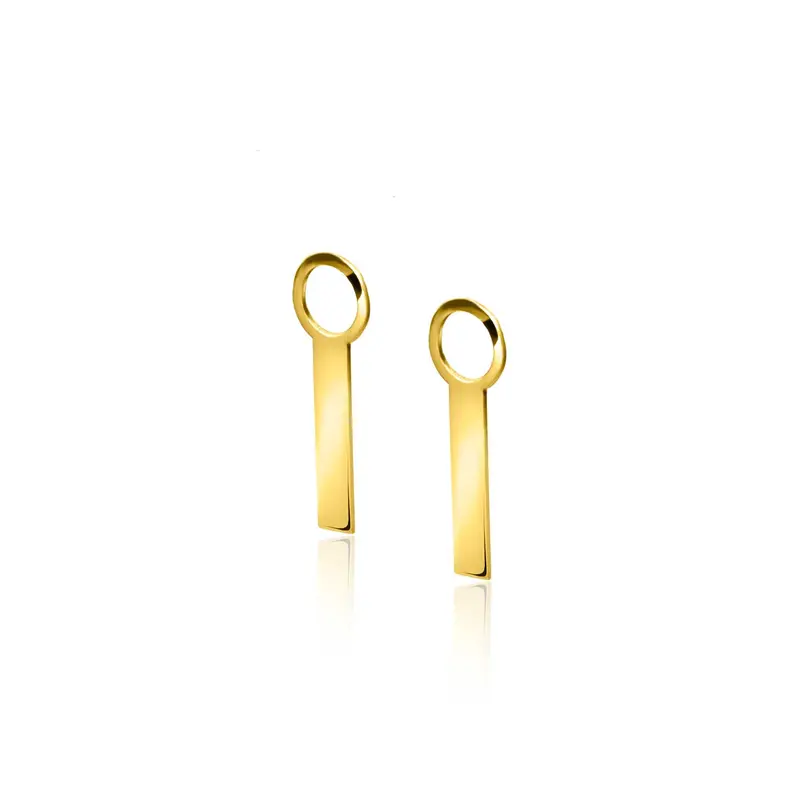 ZINZI 14K Gouden Oorbedels ZGCH479