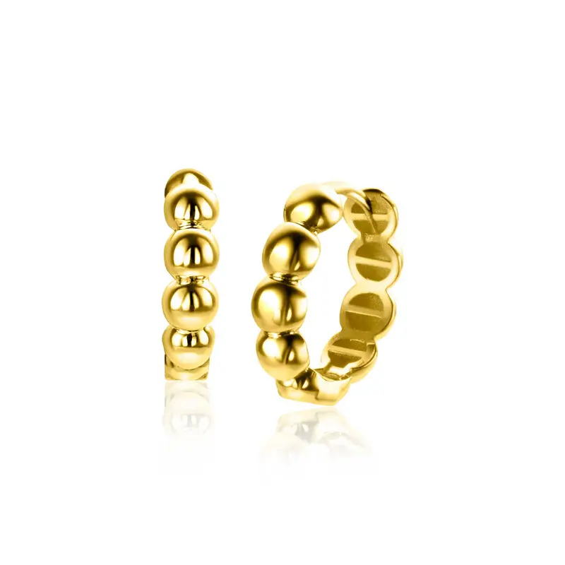 ZINZI 14K Gouden Oorbellen ZGO432