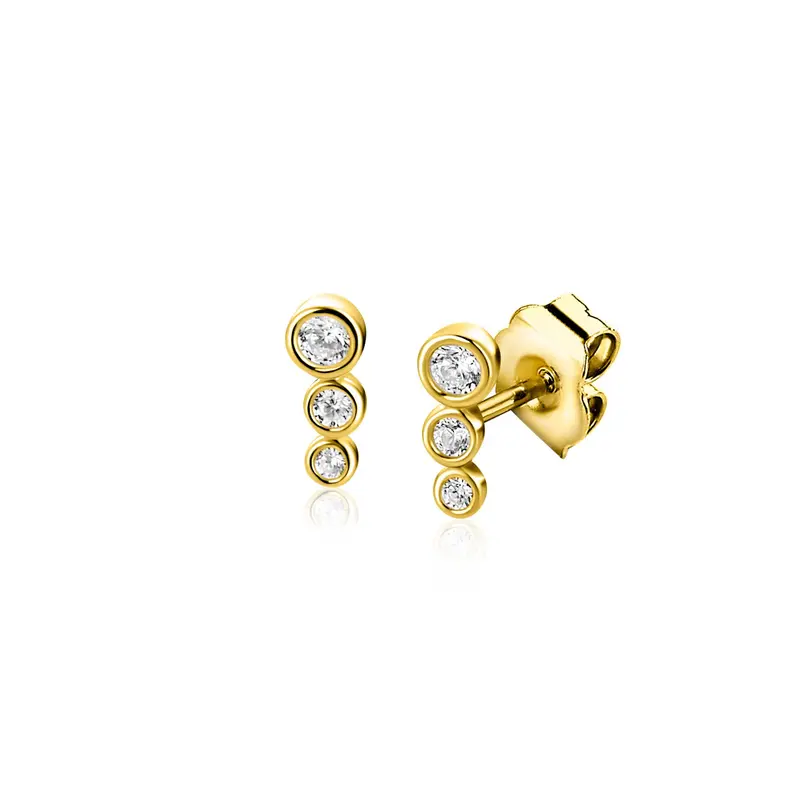 ZINZI 14K Gouden Oorbellen ZGO556