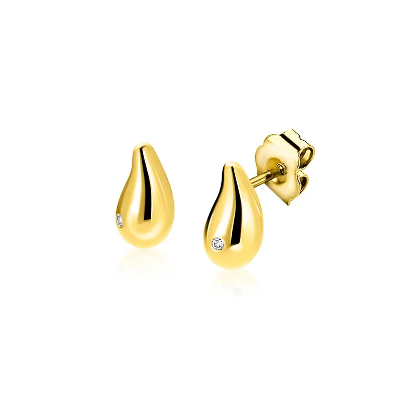 ZINZI 14K Gouden Oorbellen ZGO558