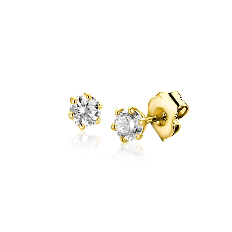 ZINZI 14K Gouden Oorbellen ZGO562