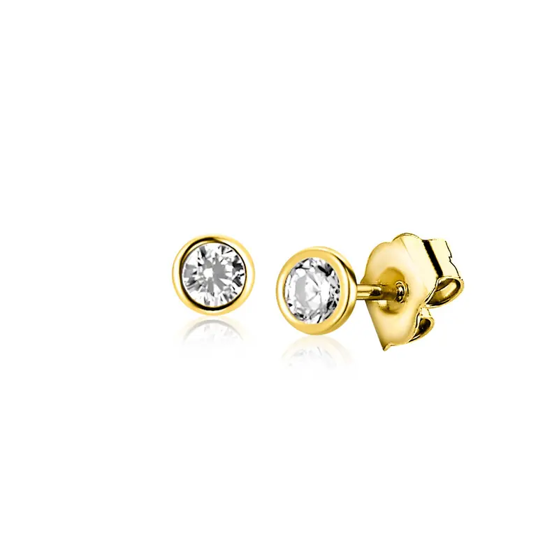 ZINZI 14K Gouden Oorbellen ZGO563